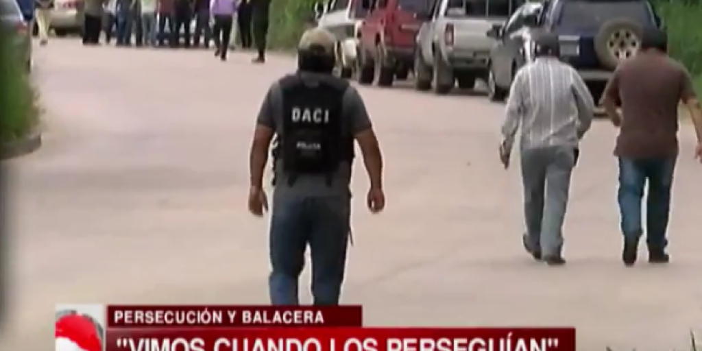 Vecinos relatan la balacera entre policías y supuestos delincuentes