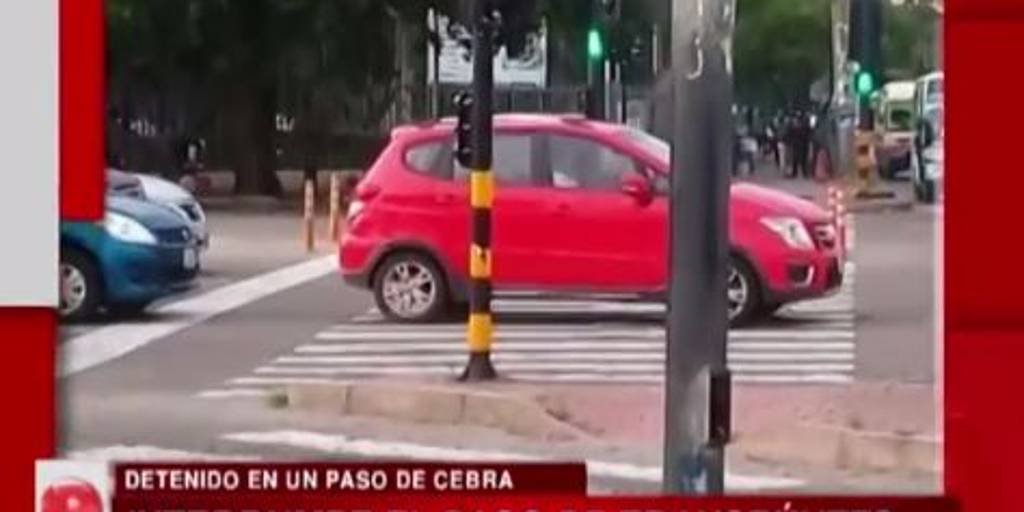 Santa Cruz Yo Periodista Un conductor no respetó las señales de tránsito