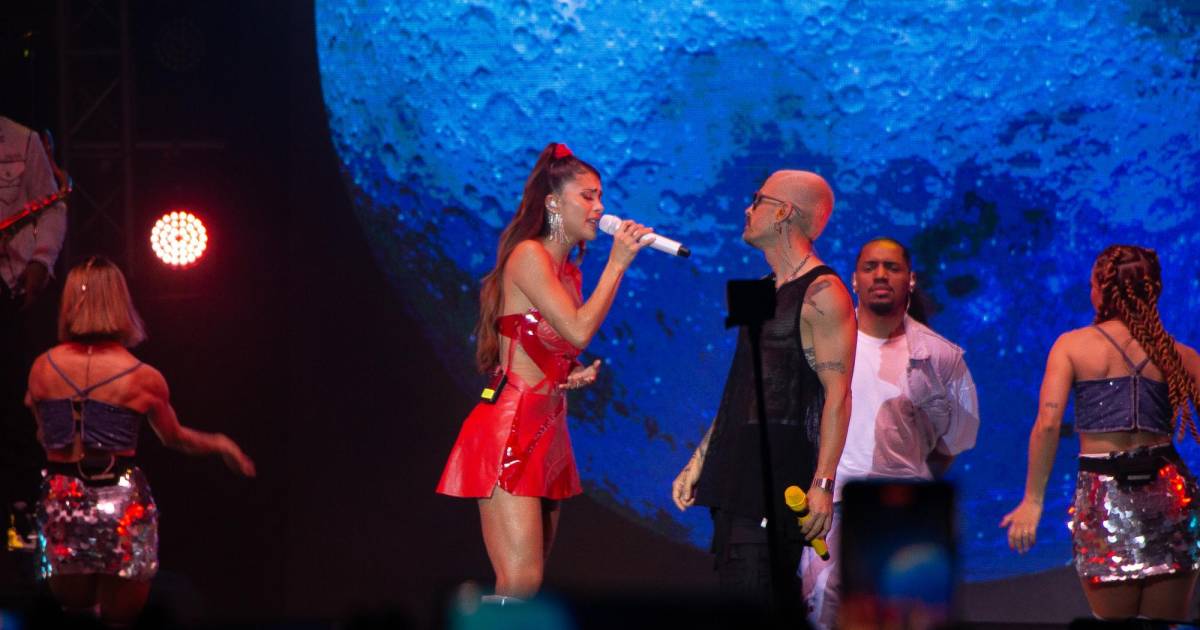 Greeicy y Mike Bahía comparten un video de su show en Santa Cruz