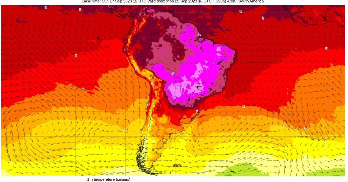 Brasil enfrentará una ola de calor excepcional con temperaturas máximas