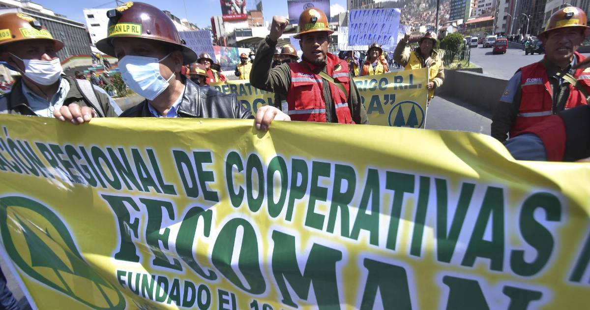 Mineros Cooperativistas Deciden Asistir Al Di Logo Mientras La Ciudad