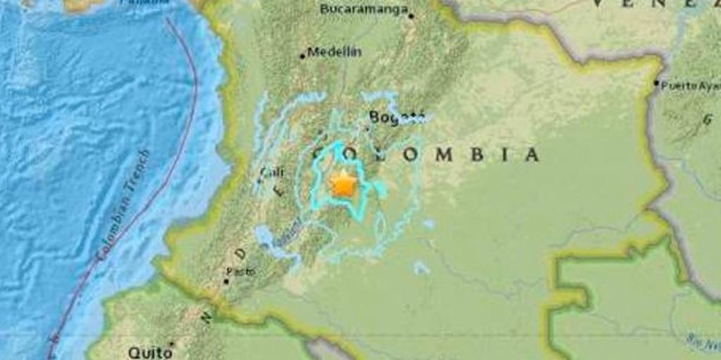 Un Sismo De Magnitud Sacude El Centro De Colombia