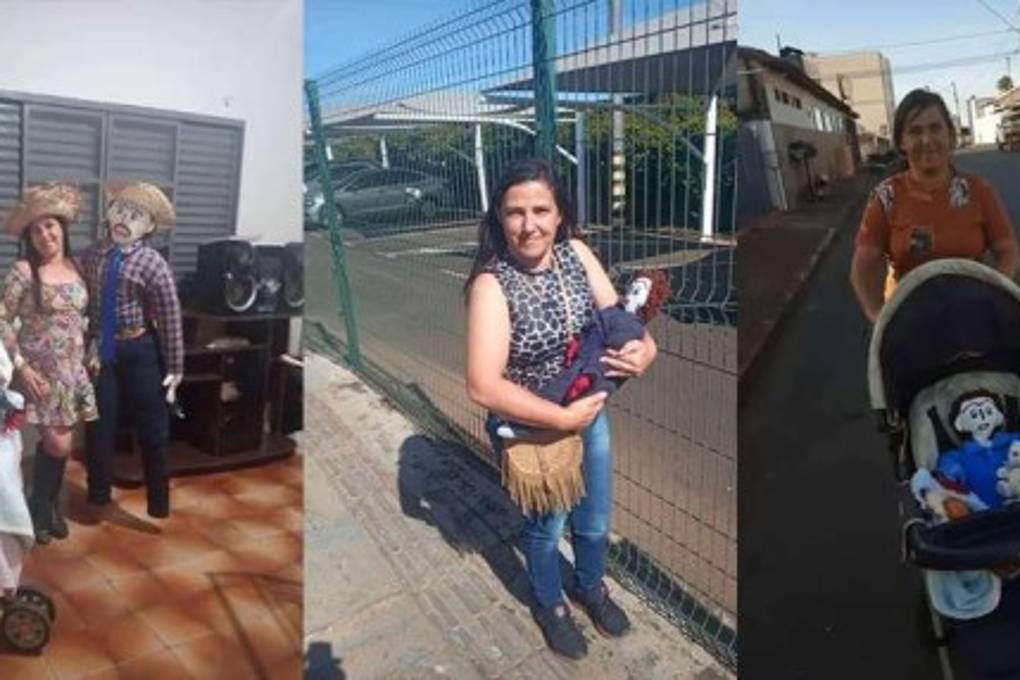 La mujer que ‘se casó’ con un muñeco de trapo presentó a su ‘bebé’ La mujer que ‘se casó’ con un muñeco de trapo presentó a su ‘bebé’