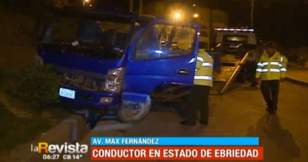 Conductor En Presunto Estado De Ebriedad Choc Su Cami N En Un Muro