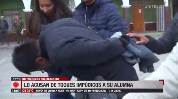 Un Profesor Fue Acusado De Dar Toques Imp Dicos A Su Alumna