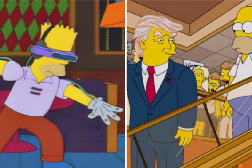 Estas son las predicciones más sorprendentes de Los Simpson