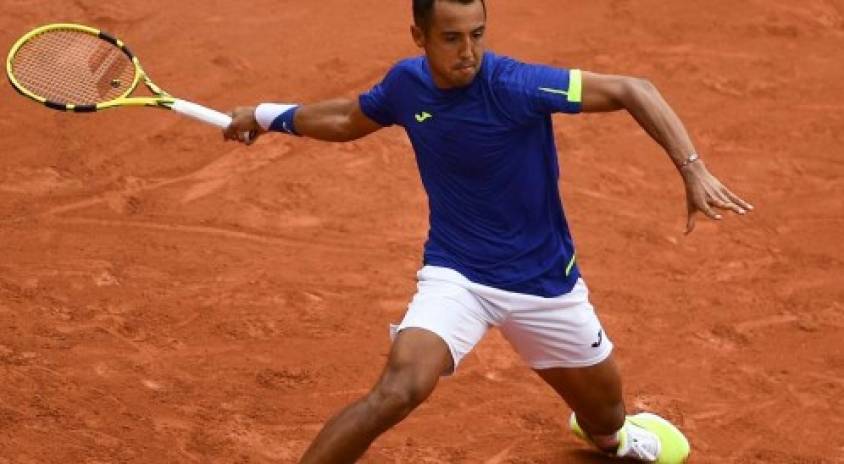 Hugo Dellien sigue subiendo en el ranking ATP. Foto: AFP