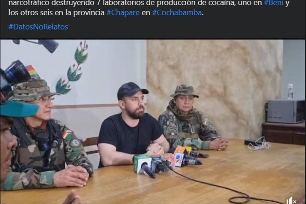 La publicación del ministro Del Castillo.