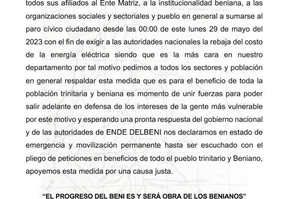 La convocatoria fue emitida el 26 de mayo de este año