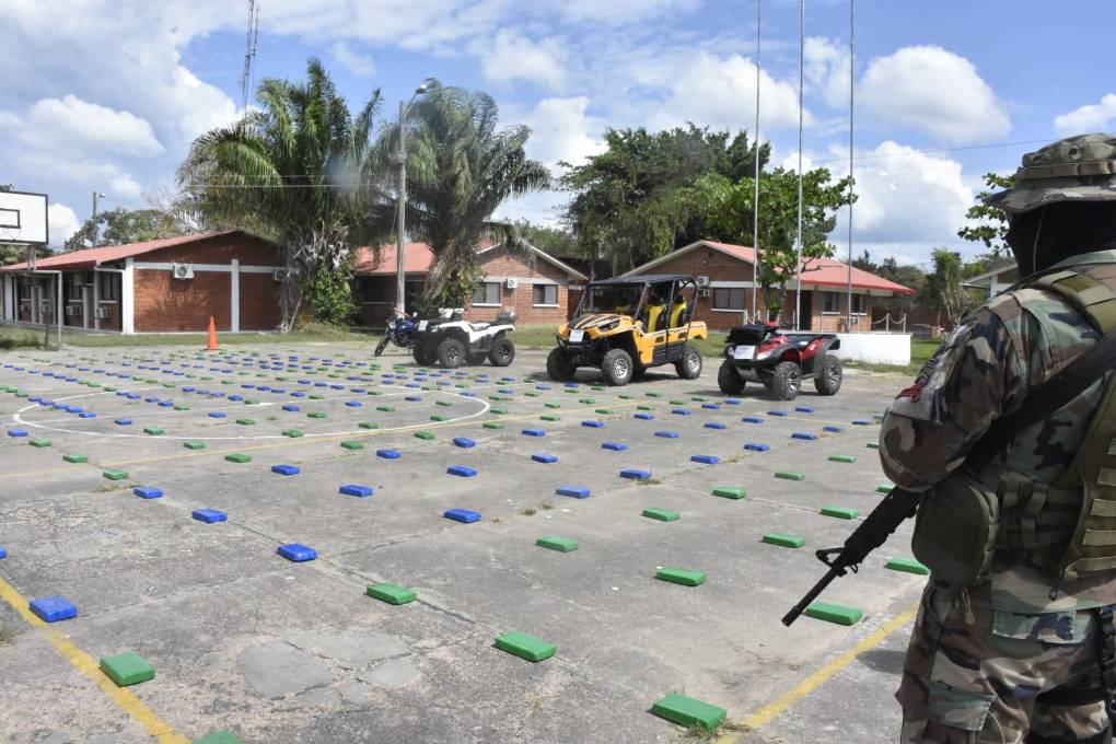 La droga fue presentada por la Policía 