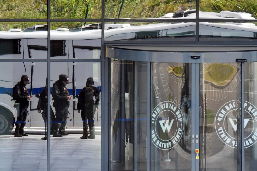 Patrullas del Grupo Wagner