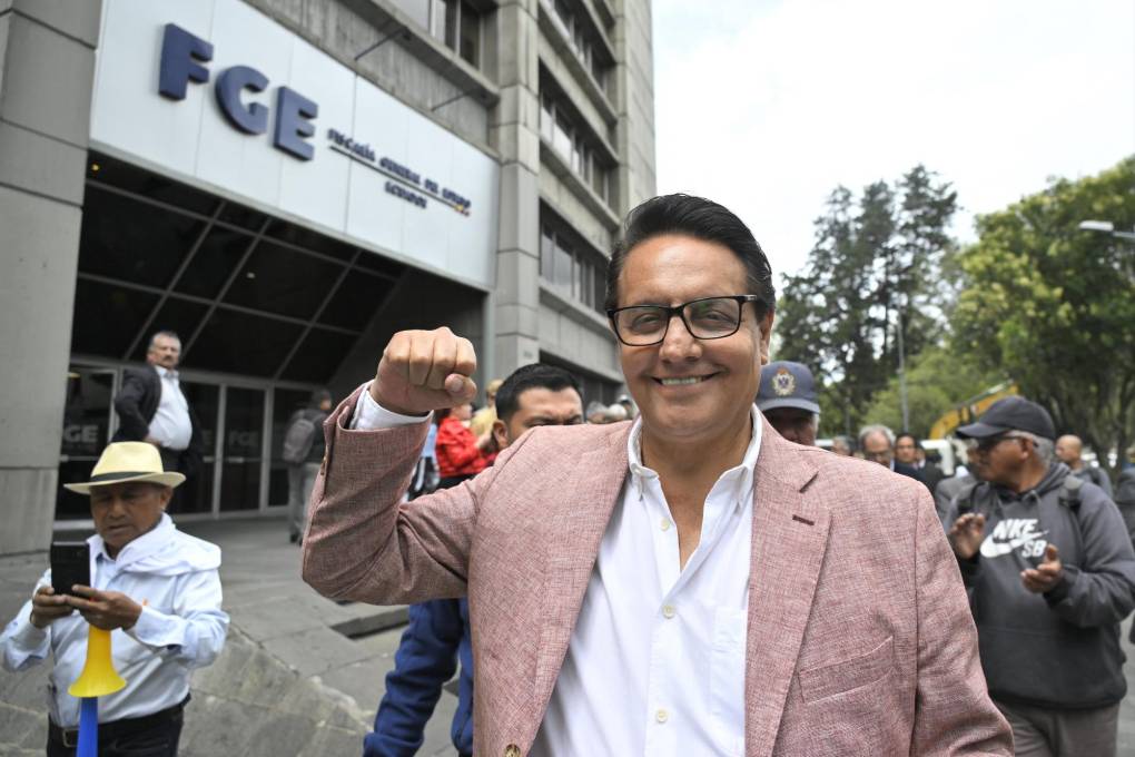 El candidato Fernando Villavicencio.