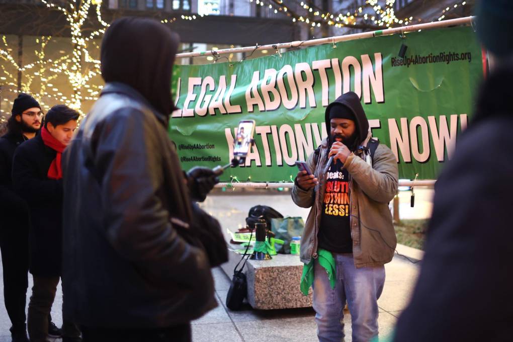 Protestas a favor del aborto en EEUU