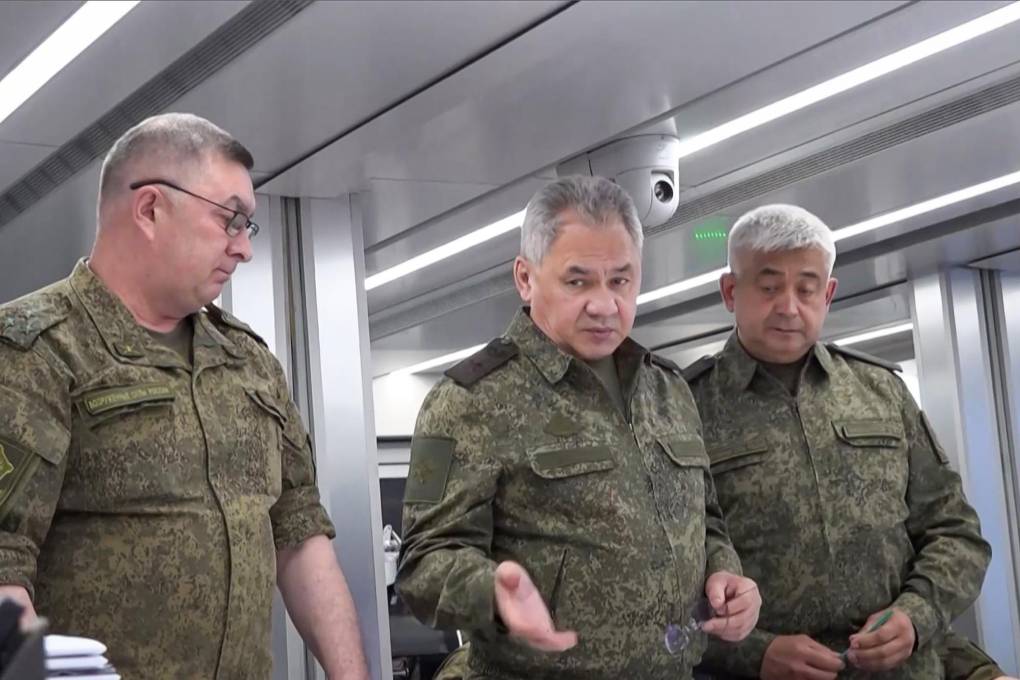 El ministro de Defensa ruso, Sergei Shoigu