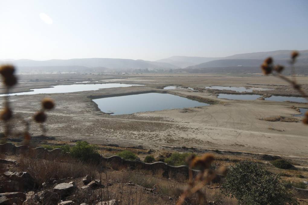 Las lagunas y represas del departamento de Cochabamba son víctimas de la sequía