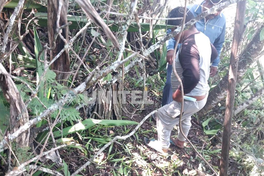El lugar donde fueron hallados los restos de Yhurayma