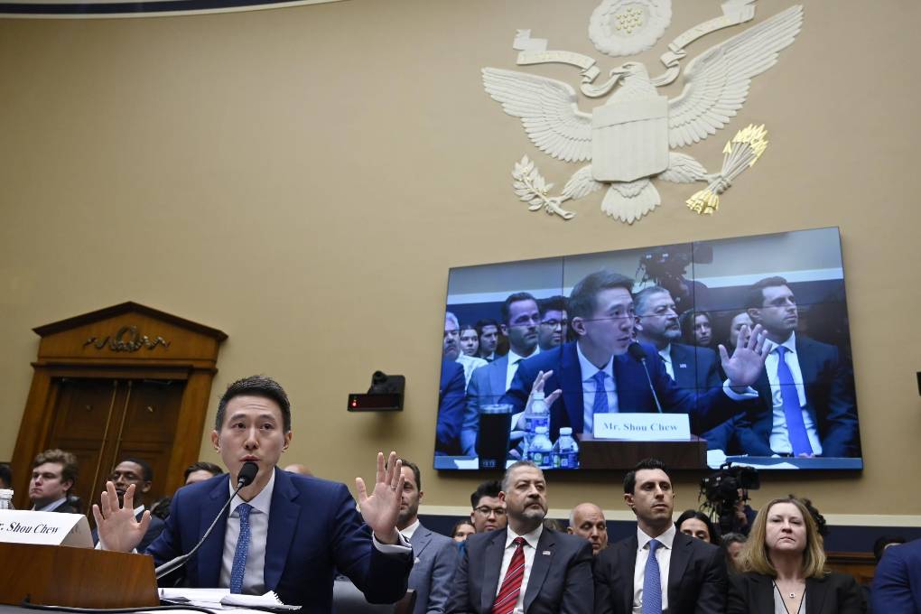 El CEO de TikTok, Shou Zi Chew