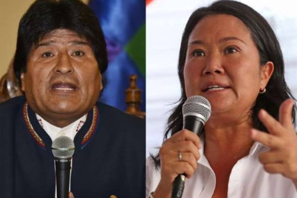 Keiko Fujimori a Evo Morales: No se meta en mi país