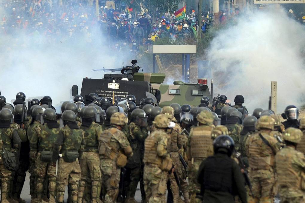 Imagen de los conflicto de 2019, en Sacaba