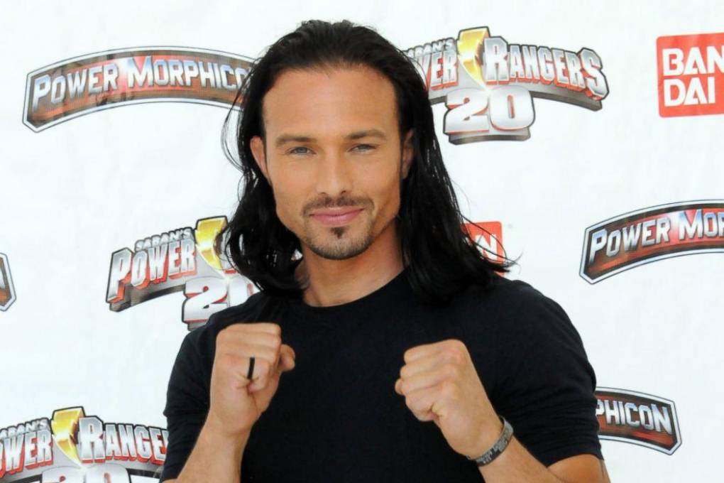 Ricardo Medina Jr. cuando todavía participaba de los Power Rangers