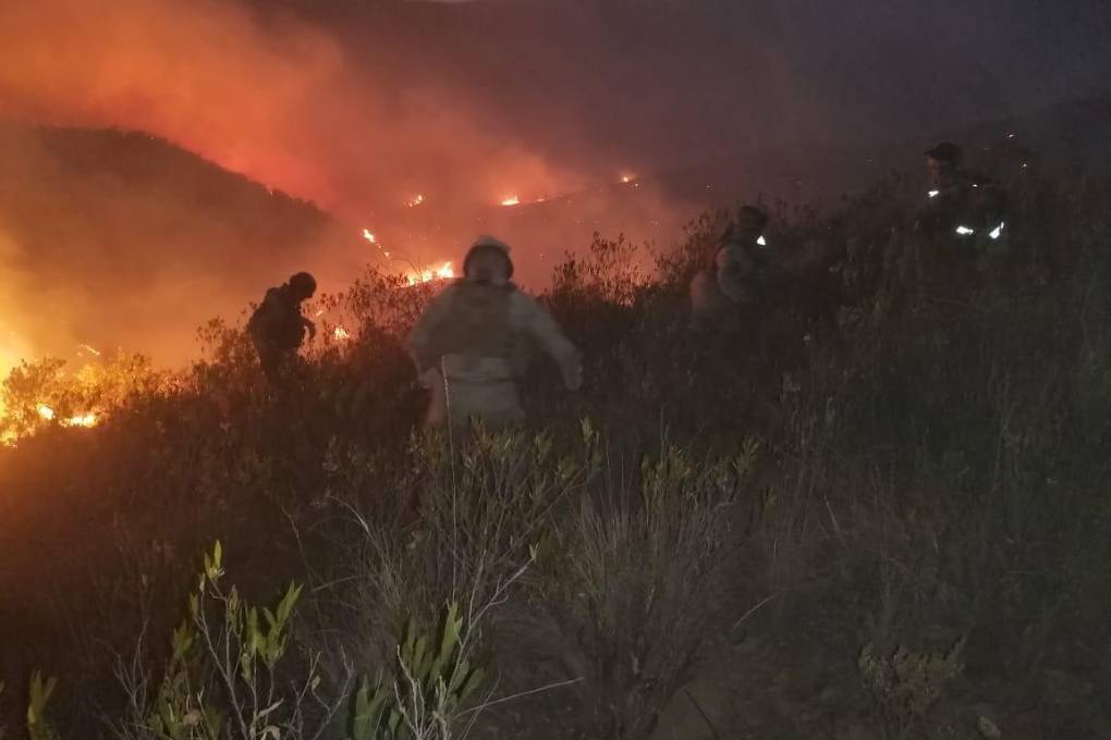 Incendio en Cochabamba