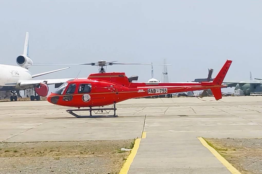 Defensa desplaza un helicóptero para sofocar el incendio en el municipio paceño de La Asunta