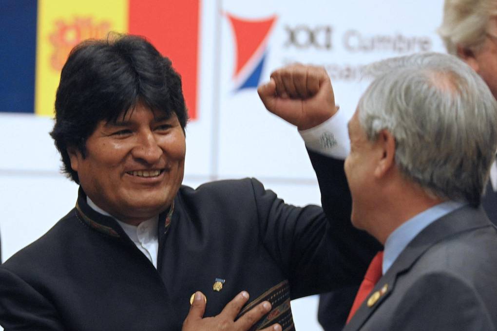 Morales y Piñera 