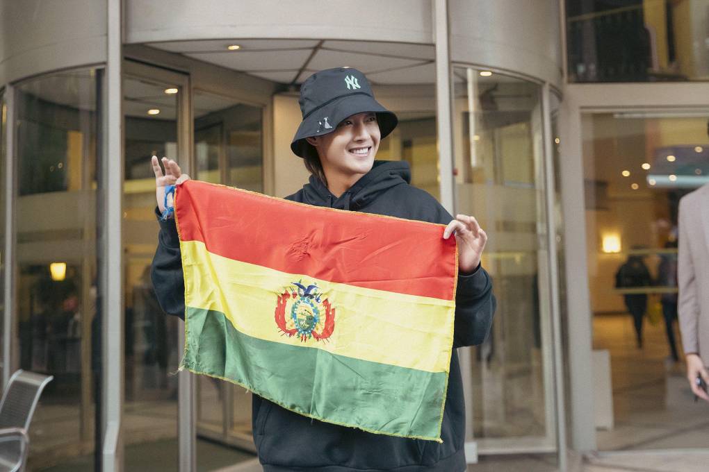 Kim Hyun Joong, el cantante y actor de ‘Boys Over Flowers’ llegó a Bolivia como parte de su gira mundial