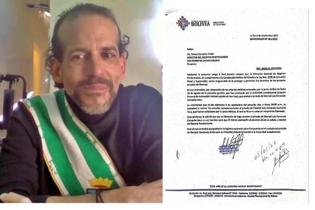 Este es el documento con el que notificaron al gobernador este martes