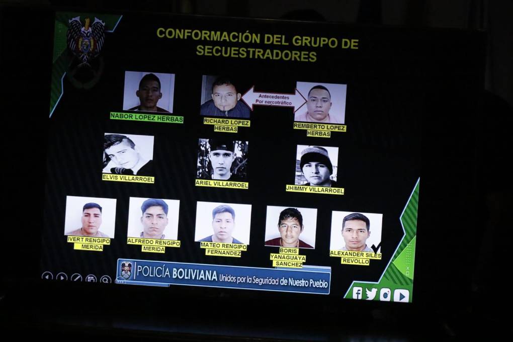 Banda de secuestradores