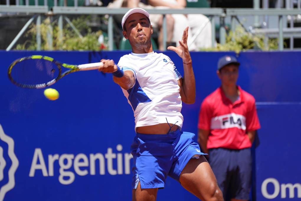 Hugo Dellien, en el torneo de Córdoba 