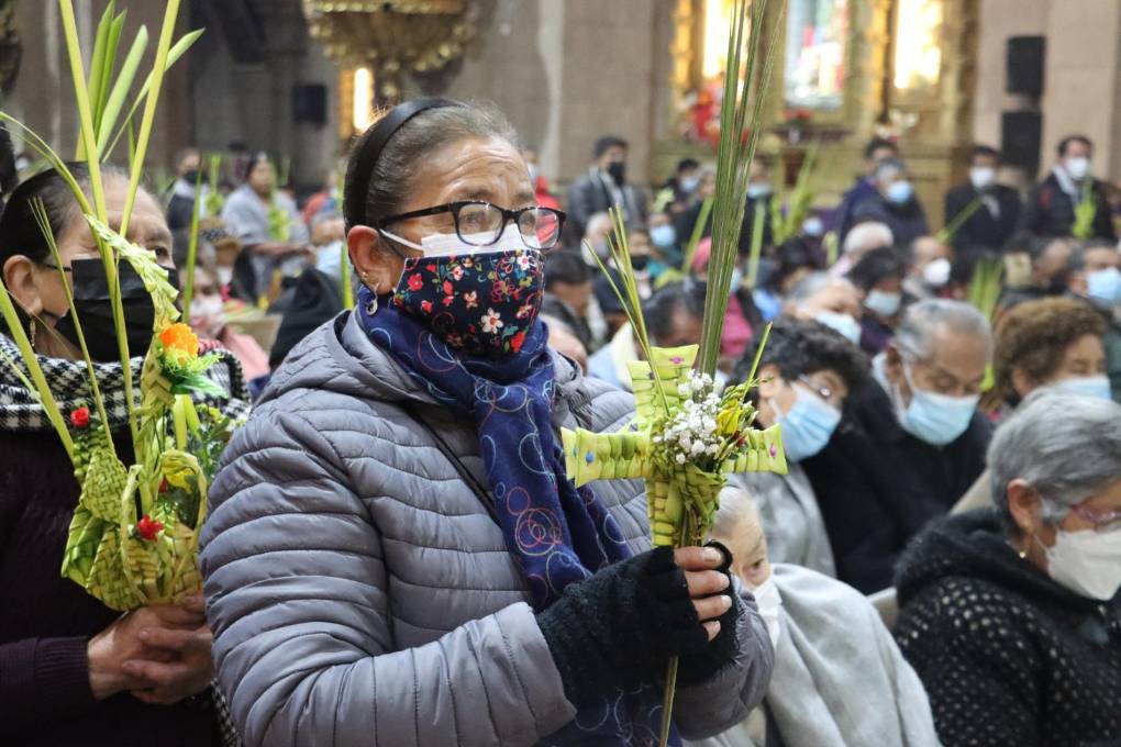 La misa en la Catedral Metropolitana de La Paz.