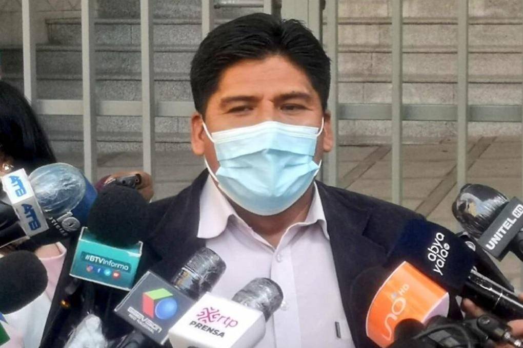 Andrés Flores es jefe de bancada del Movimiento Al Socialismo (MAS)