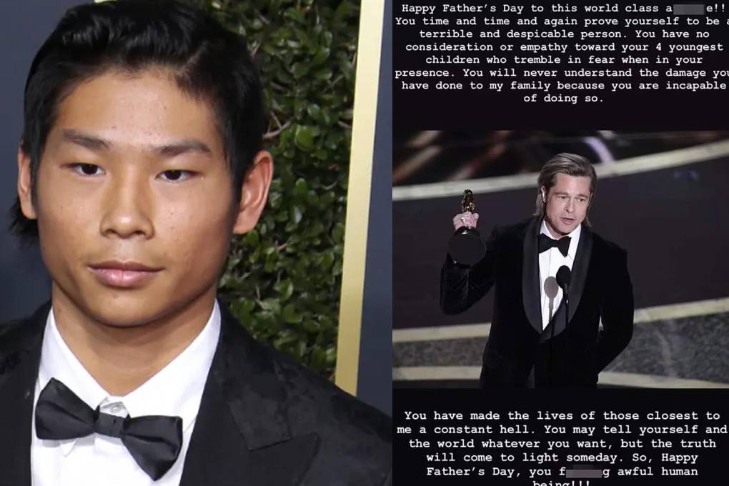 El polémico mensaje de Pax Jolie-Pitt a su padre