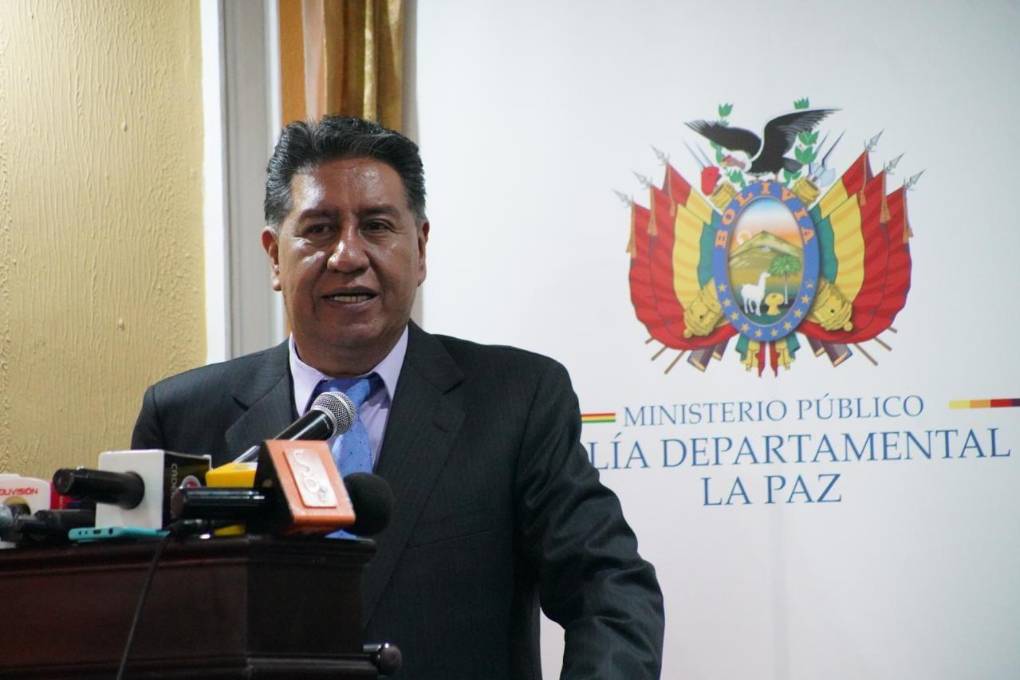 Alave es fiscal departamental de La Paz