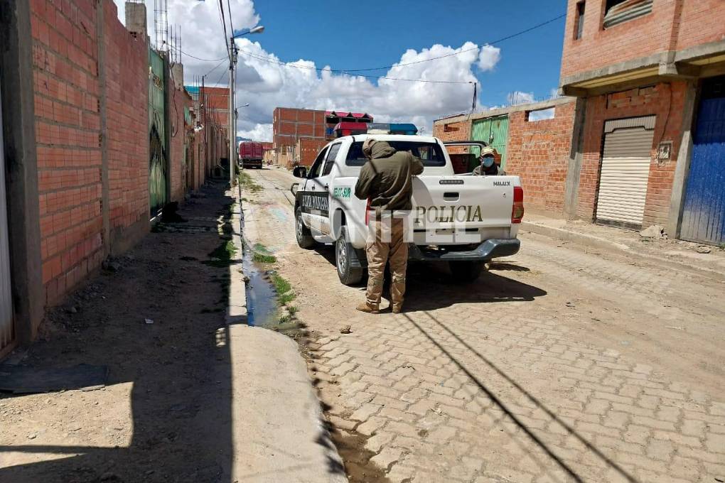 La Policía procedió con arrestar a una persona 