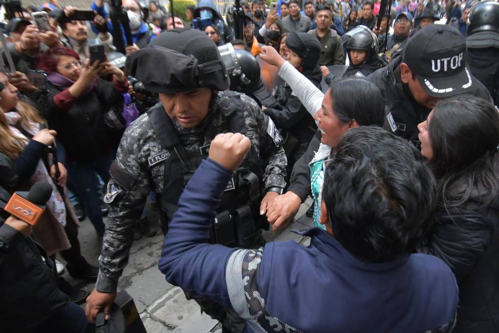 La Policía tuvo que llegar para evitar más enfrentamientos