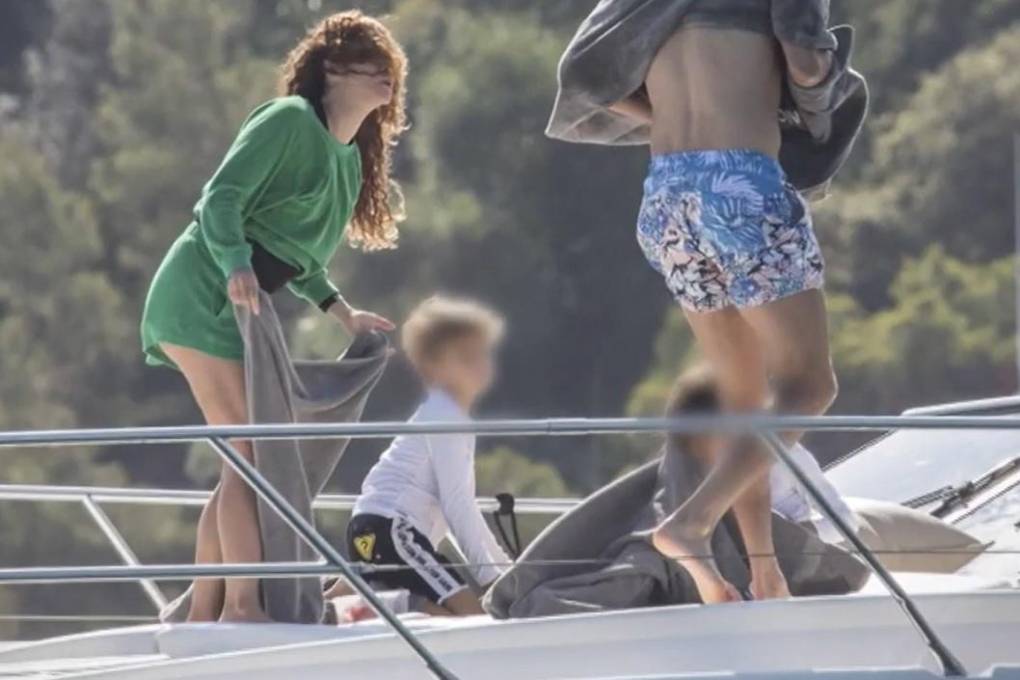 $!Salen a la luz imágenes de una fuerte discusión entre Shakira y Piqué durante un paseo familiar