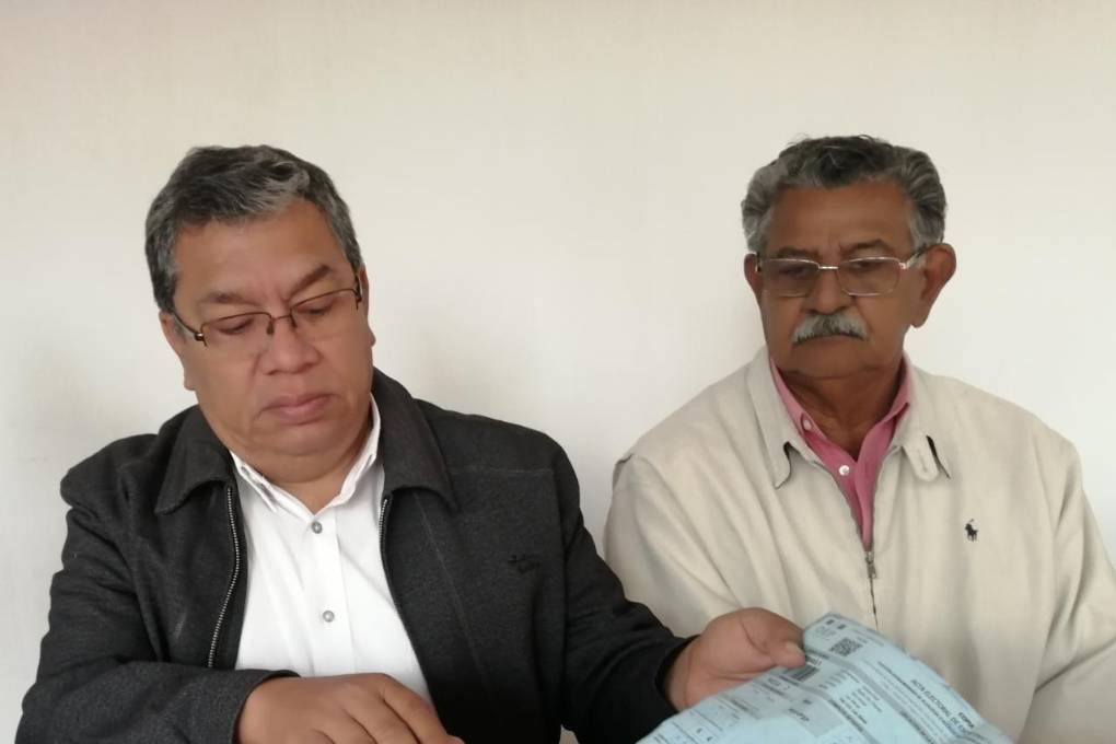 El candidato hizo la denuncia