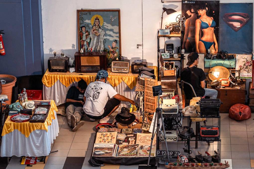 Feria vintage en Indonesia causa furor