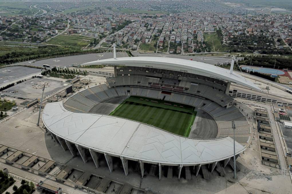 El estadio de Estambul, sede del partido