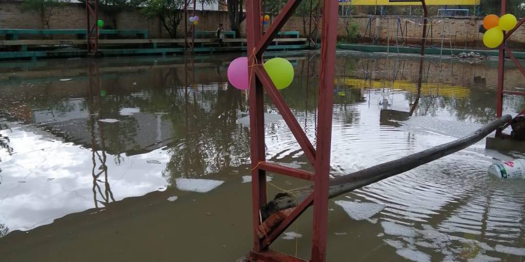 Las lluvias inundaron viviendas y escuelas en Cochabamba