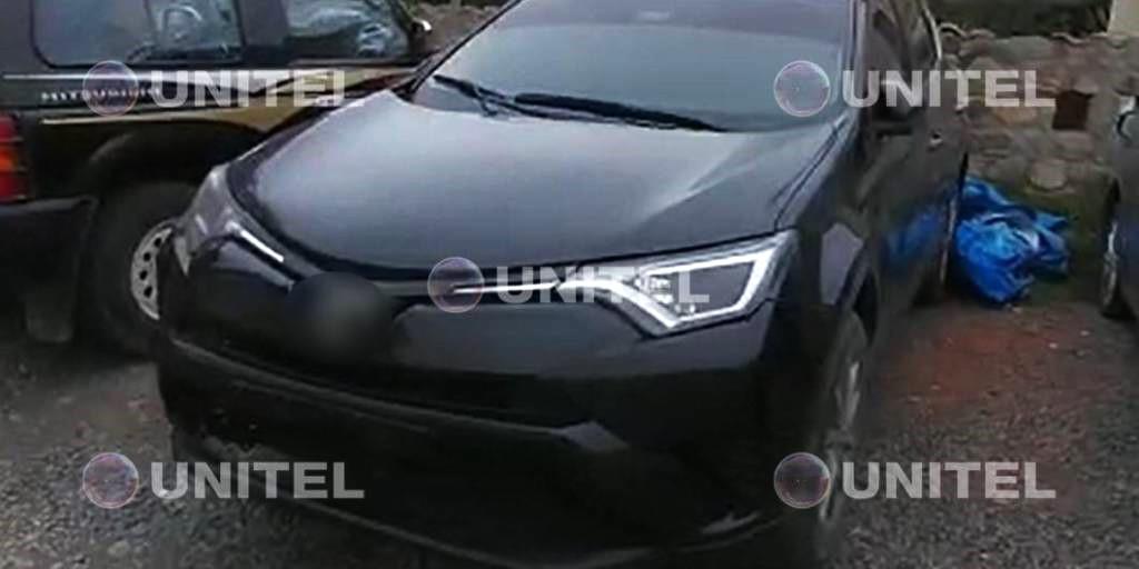 El vehículo que fue devuelto por Conamaq luego de conocerse que fue robado en Chile.