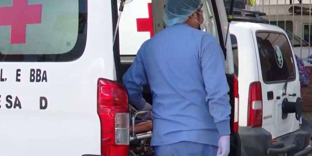 Los estudiantes fueron llevados de emergencia.