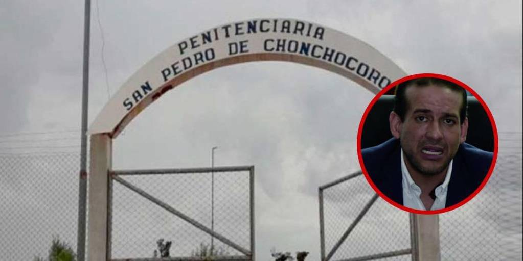 Luis Fernando Camacho está recluido en el penal de Chonchocoro