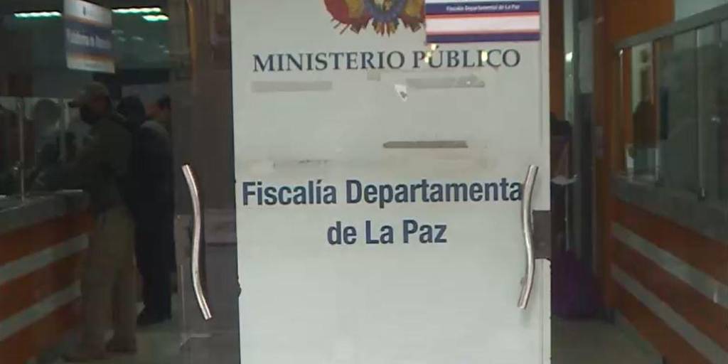 Instalaciones del Ministerio Público en La Paz.