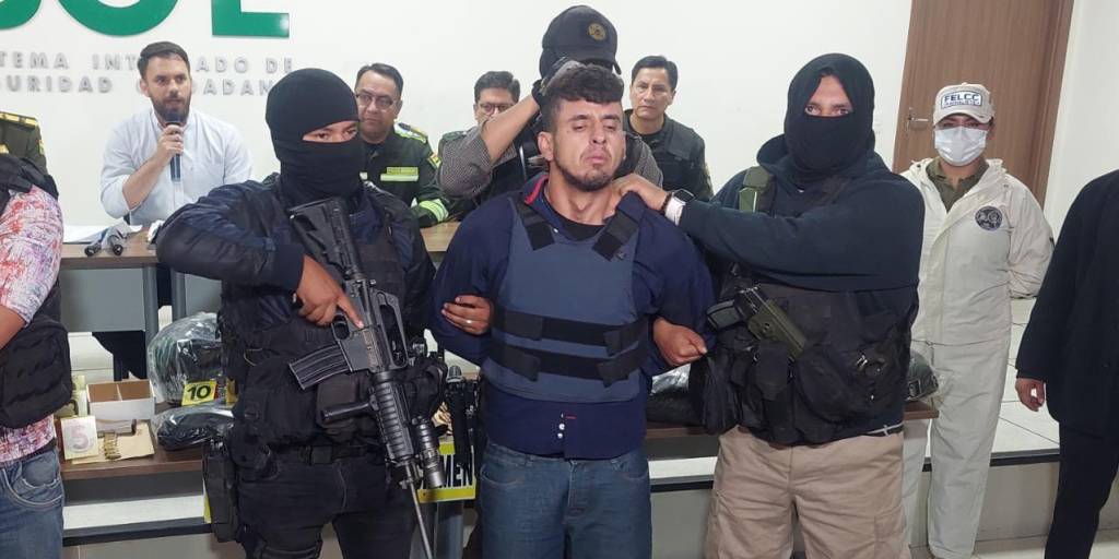 Felipe Edvaldo Menezez Iglesias fue recapturado y presentado por autoridades de Gobierno