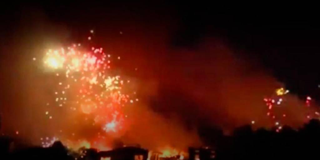 Esta no es la primera vez que se registra una explosión de artículos pirotécnicos en China