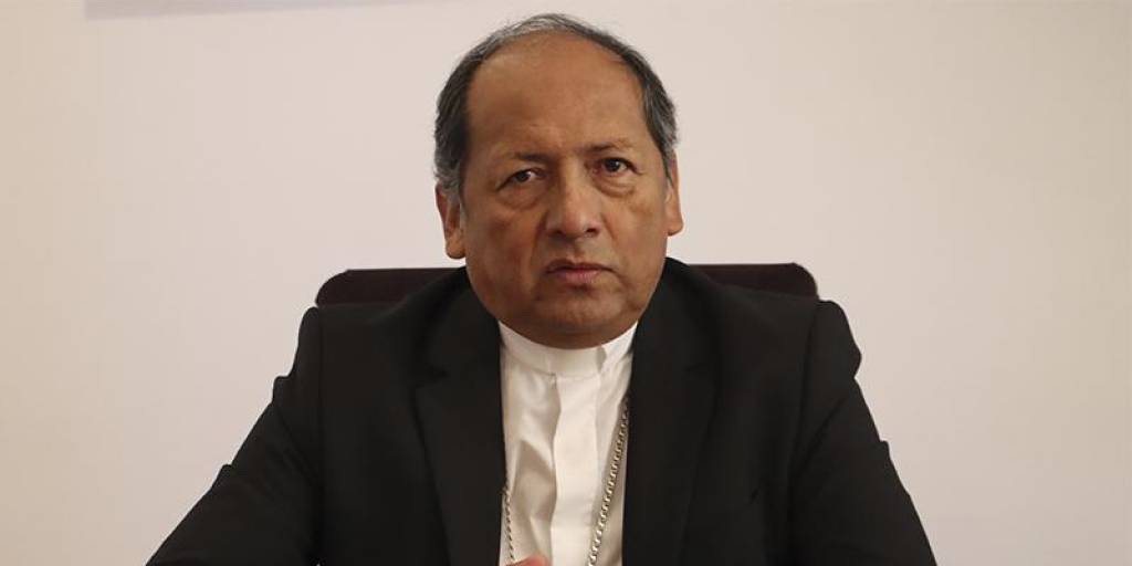 Ricardo Centellas es arzobispo de Sucre y vicepresidente de la Conferencia Episcopal