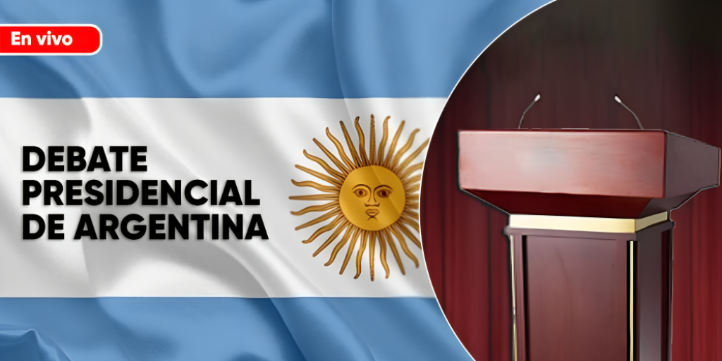 En vivo: mira el primer Debate Presidencial de Argentina